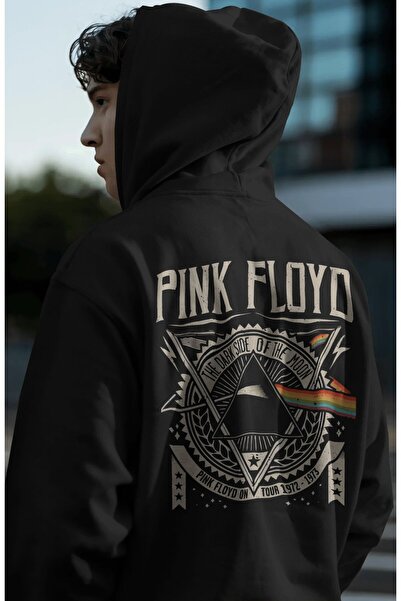 SEVBANO Pink Floyd Music Group Back Printed Unisex Oversize Premium Hoodie