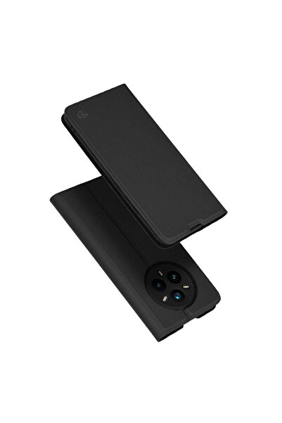 Techsuit Husă pentru Realme 14 Pro+, Magskin Book, negru - negru