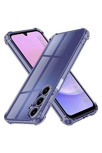 Techsuit Husă pentru Samsung Galaxy A15 4G, din silicon transparent, rezisten...