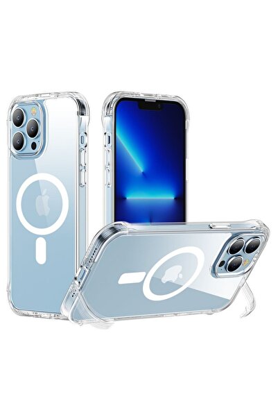 Joyroom Husă protecție compatibilă MagSafe pentru iPhone 14 Pro Max, transpar...