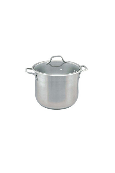 Bohmann Oala din inox cu capac din sticla, 11.5L, Dimensiuni Ø26 x 21 cm, Com...