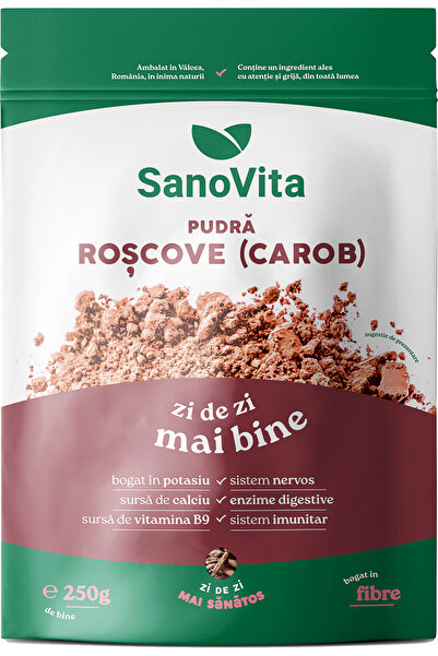 Sano Vita PULBERE DE CAROBĂ 250G