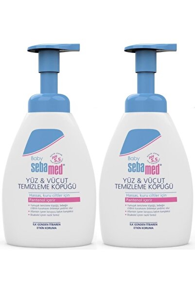 Sebamed شامبو أطفال رغوي للوجه والجسم 400 مل (درجة حموضة 5.5 للبشرة الحساسة ل...