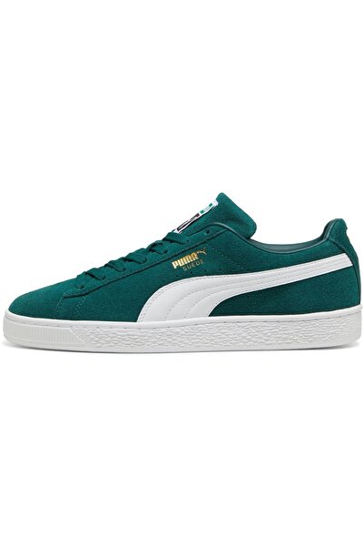 Puma Klasické semišové tenisky, zelené, unisex