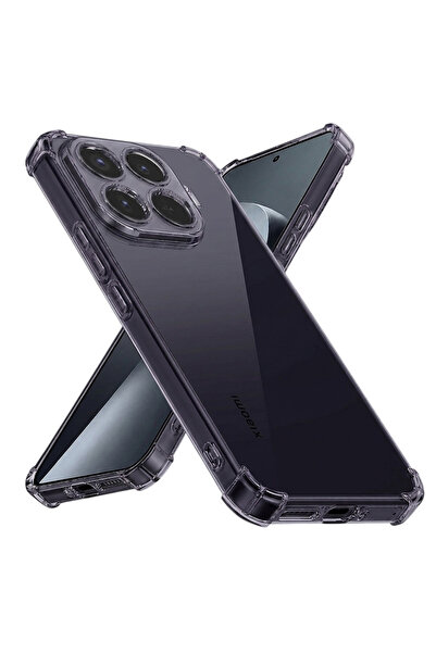CLICK Husa pentru Xiaomi 17T Pro, Shockproof Clear Silicone, protectie antisoc