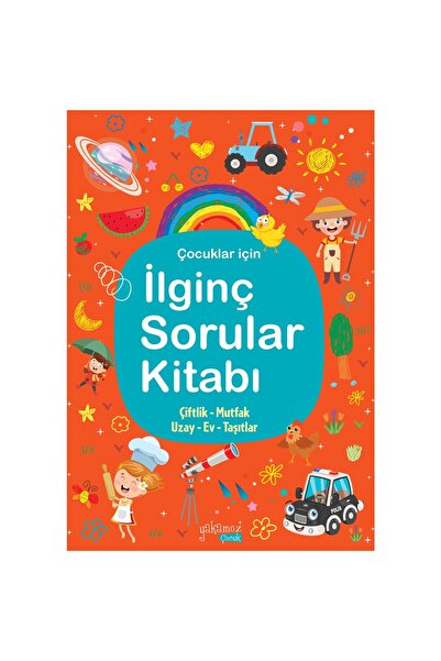 Yakamoz Yayınları İlginç Sorular Kitabı 2 (Çiftlik - Mutfak - Uzay - Ev - Taş...