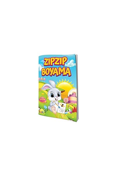 Bıcırık Yayınları Zıpzıp Boyama Kitabı Kolektif Yazarlı 128 Sayfa Türkçe Eğle...