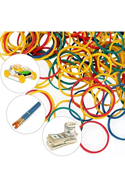 Generic Office Supply Set, Paper Clips, Binder Clips and Rubber Bands, School...