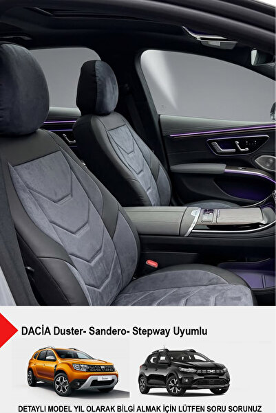 GM-DESIGN Arenza Series Luxury Car Seat Cover - (Daci̇a Sandero-Stepway-Duste...