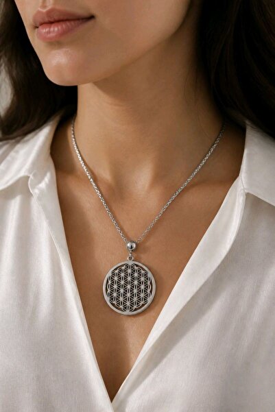 Monalisa Home Figured Anti-Tarnish Steel Adjustable Chain Luxury Necklace
