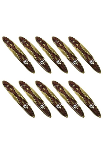 flores Set de 10 mânere din plastic, WJS-312, lungime 27 mm, distanță între g...