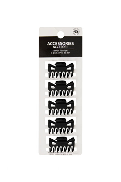 Evendi Hair clip Top Bottom Set , Black