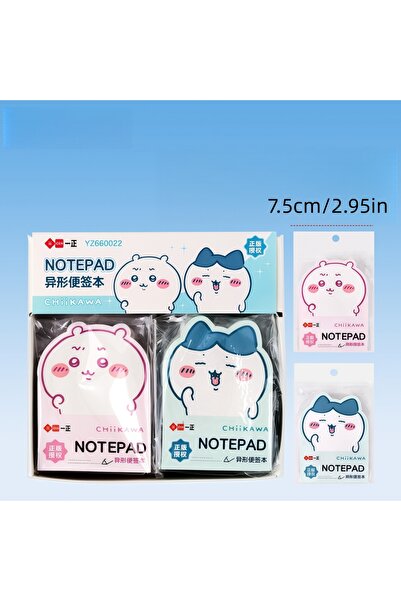 Choice 1Pc Blue Cute Chiikawa Shaped Sticky Notes Chiikawa Hachiware Cartoon-...