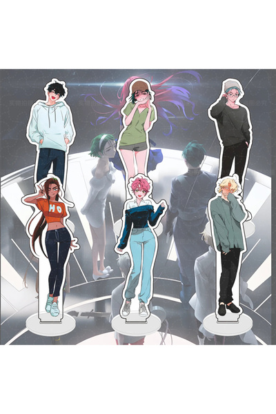 choice2 6PCS SET Alien Stage Ivan Till Gift Toy Doll Acrylic Stand Luca Model...