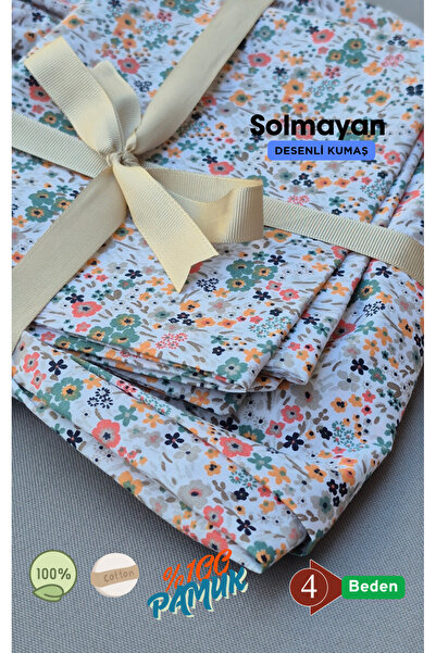 zera collection 100% organski pamuk, cvetni dezen, premium posteljina i jastu...