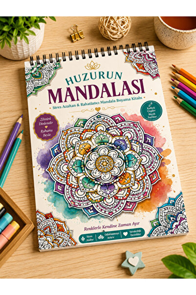 Runrux Mandala of Serenity - Mandala Coloring Book for Adults |   20 Pages | ...