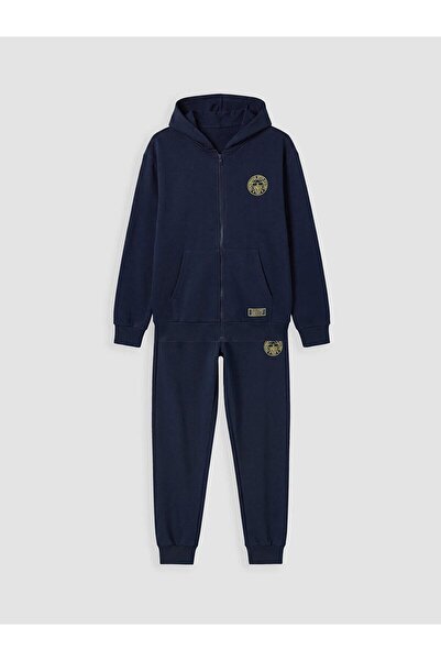 LC Waikiki Fenerbahçe Printed Boys' Tracksuit Set (W6)