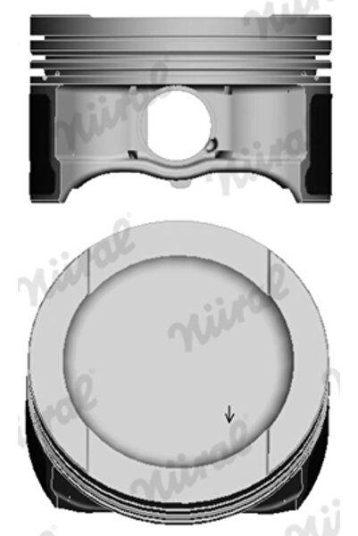 NÜRAL Piston 87-148300-00 Audi A3/A4 B5/A4 B6/A4 B7 Seat Altea/Exeo/Leon/Tole...