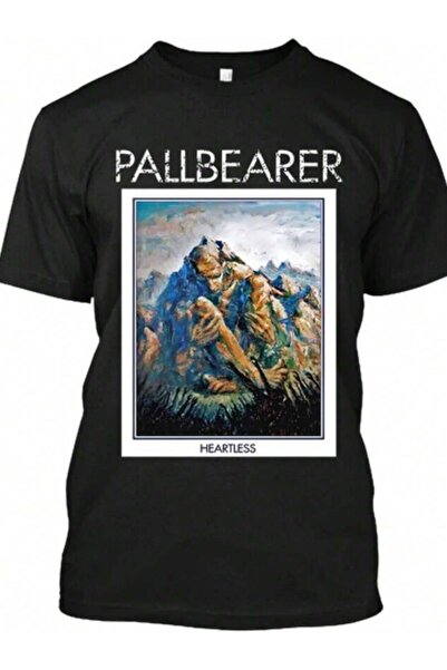 29CUN جديد! تي شيرت شعبي من Pallbearer Heartless Retro Art Vintage Logo مقاس ...