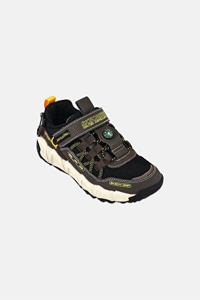 SKECHERS Kids Boy Velocitrek Pro Scout Velcro Closure Outdoor Shoes, Multicolor