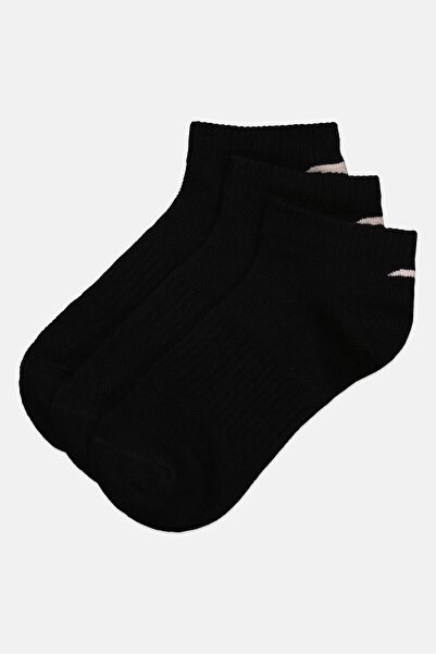 Anta Kids Boy 3 Pieces Brand Logo Ankle Socks, Multicolor