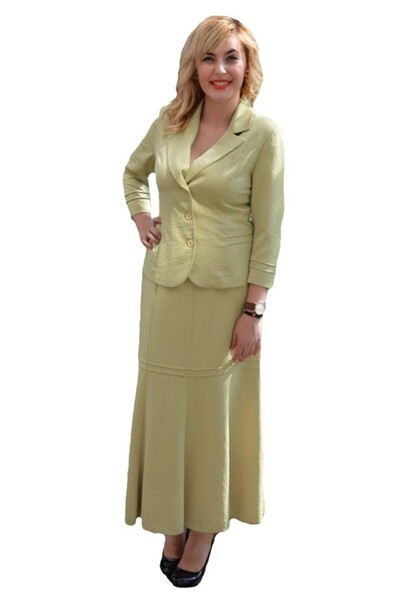 OEM Costum elegant , in nuanta de verde deschis
