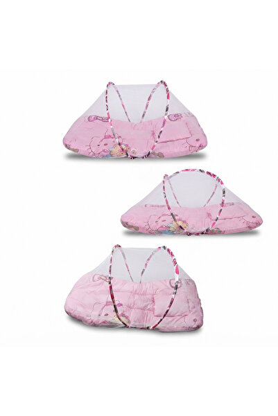 Generic Brand Portable Newborn Baby Bed Crib with Mosquito Net and Pillow