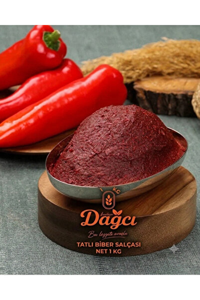 İBRAHİM DAĞCI BAHARATLARI TATLI BİBER SALÇASI (1 KG)