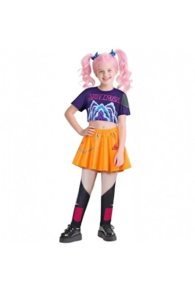 Funny Party Shop Costum Cosplay KPop Vânătoare de Demoni pentru Fete, Mira, m...