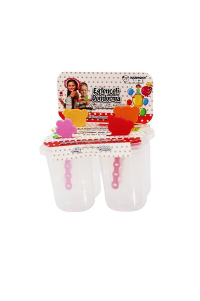 YerliÇöpPoşeti 4-Piece Ice Cream Mold - Fruit Ice Mold - Plastic