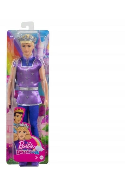 mattel Papusa Royal Ken Barbie Dreamtopia hlc23