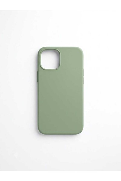 kılıfınbenden Iphone 12 mini green silicone case model