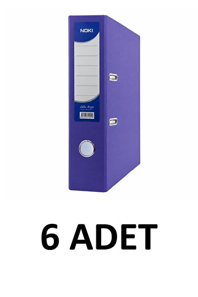 Noki 6 dosare din plastic format A4