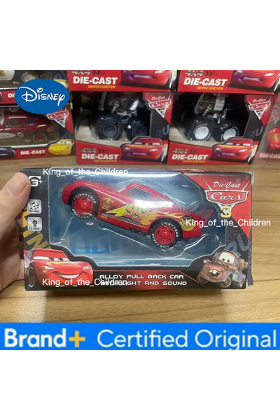 Disney Mașinuță model Fulger McQueen 3, versiune Q de desene animate, inerția...
