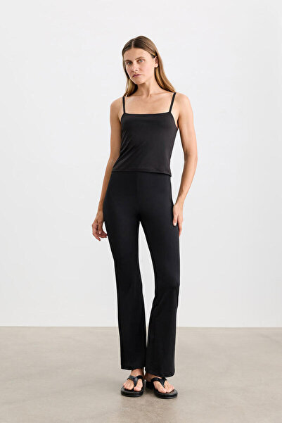BE BLUE Black Spanish Paddleboard Swimming Tights