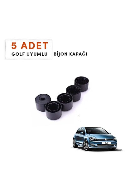 GARDENAUTO غطاء عجلة جولف 2004-2018 (5 قطع) 1 ك 0601173   منتج مكتوب