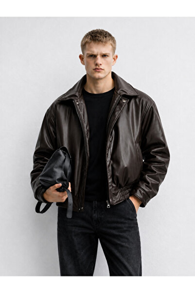 çerme New Season Premium Oversize Men's Leather Jacket