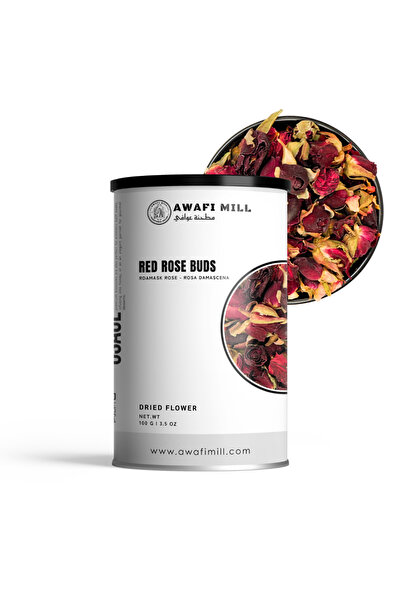 AWAFI MILL Red Rose Buds 100G | Gulab| Rosa rugosa