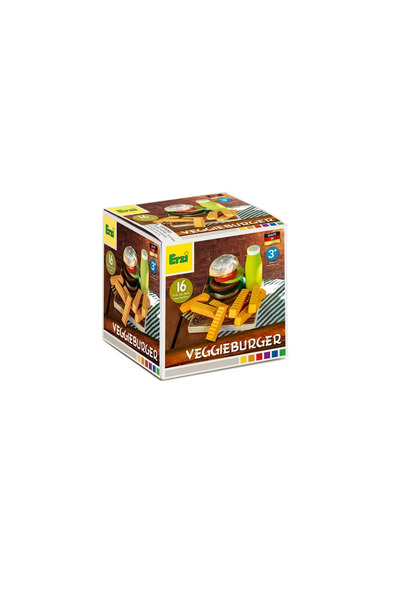 Erzi Set de jucării alimentare: Burger vegetarian