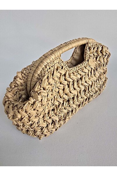 Desaryou Mango Clatch Bag - Natural