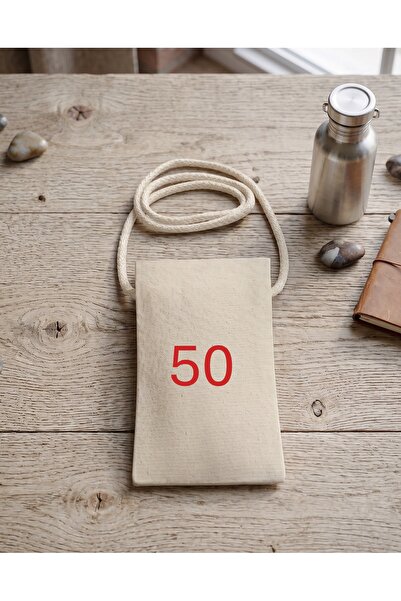 Smyrna Phone Bag, Ready for Printing / Painting / Embroidery, 100% Cotton, 32...