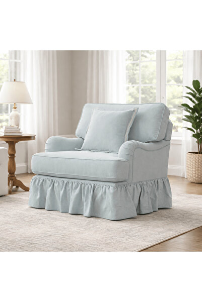Roots Furniture كرسي أزرق من مجموعة كوتيدج كالم من نووف العبدية