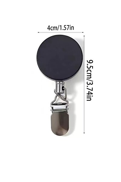 Kitchen Beauty Geri Çekilebilir Otomatik Sarımlı Havlu Askısı Havlu Klipsi 60 cm Kablolu Yapışkanlı Mutfak ve Banyo Askısı
