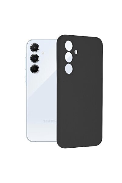 bzstore Husă din silicon pentru Samsung Galaxy A55 5G - Negru