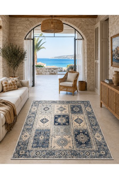Rugs Modern Halı Sdt Traditional Patterned Modern Woven Base Decorative Carpe...