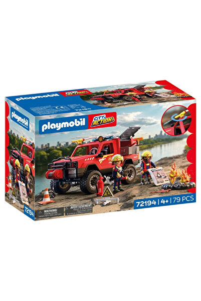 Playmobil Πυροσβεστικό όχημα παντός εδάφους