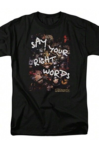 4Car Labyrinth Words T-Shirt Sizes S-3X NEW