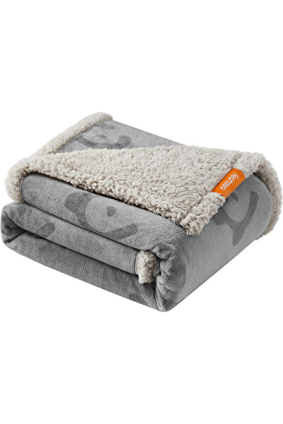 feandrea Waterproof Bed for Dogs and Cats, 127x101 cm, Sherpa and Flannel, Ma...
