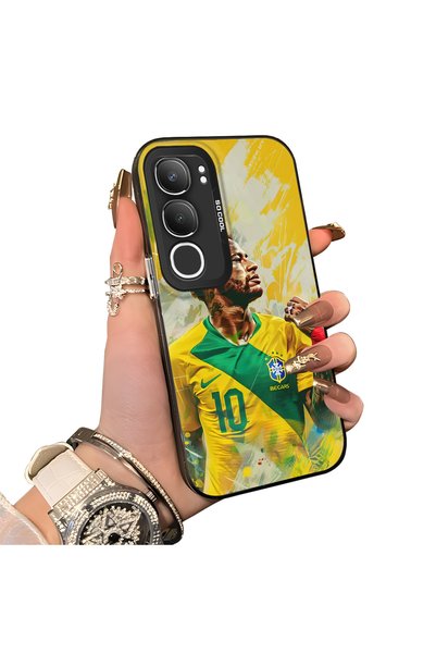 Hontinga Vivo Y19S Compatible Silicone Edge Hard Back Case Couple Phone Case ...