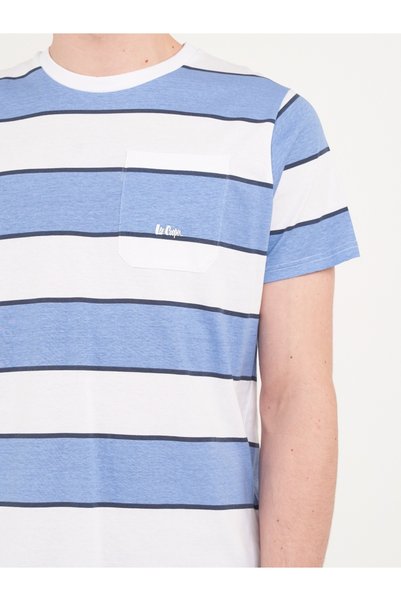 Lee Cooper - Tricou barbat cu buzunar si logo